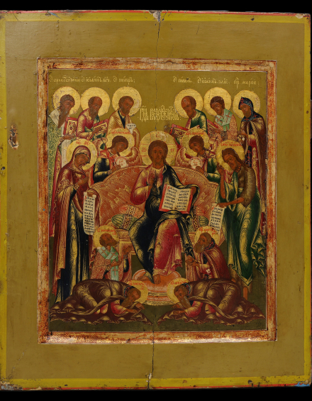 Икона Спас на престоле/ Седмица - фото - 2