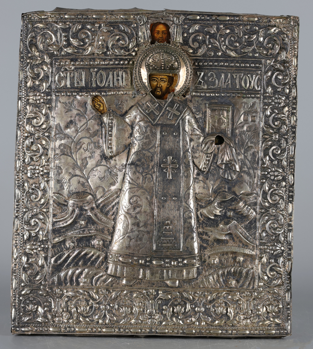 Икона Святой Иоанн Златоуст - фото - 2