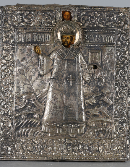 Икона Святой Иоанн Златоуст - фото - 2