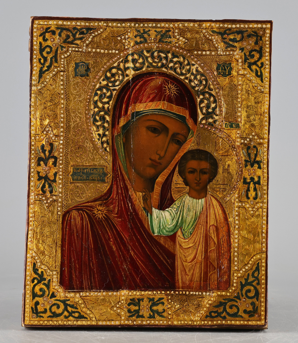 Икона Богородица Казанская - фото - 3