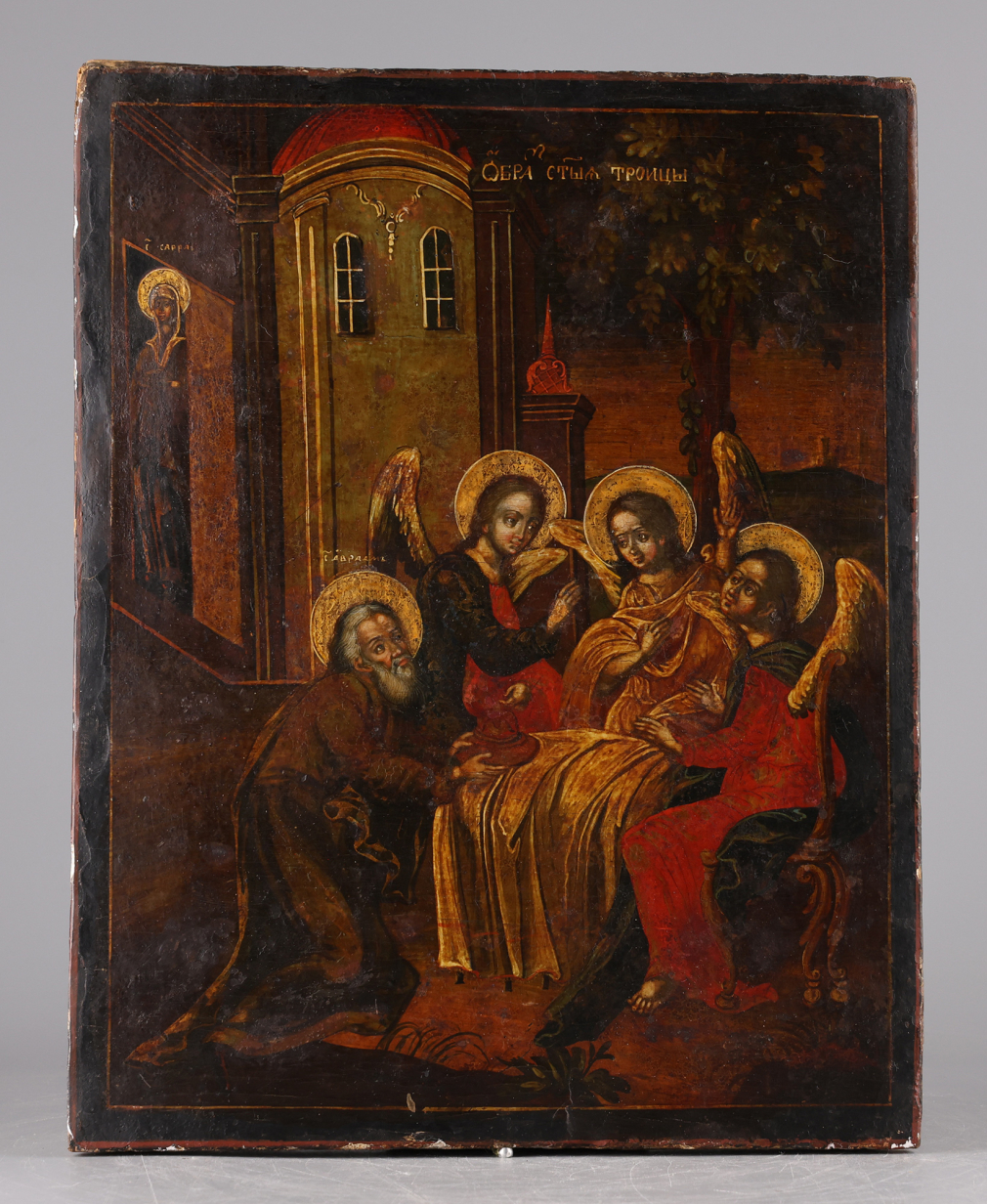 Икона Троица Ветхозаветная - фото - 2