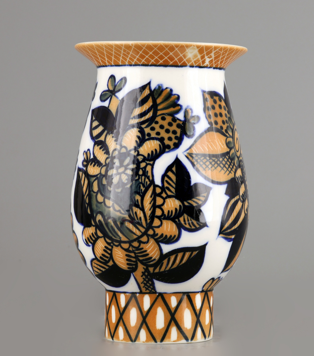 Ваза Цветы. Городецкий - фото - 2