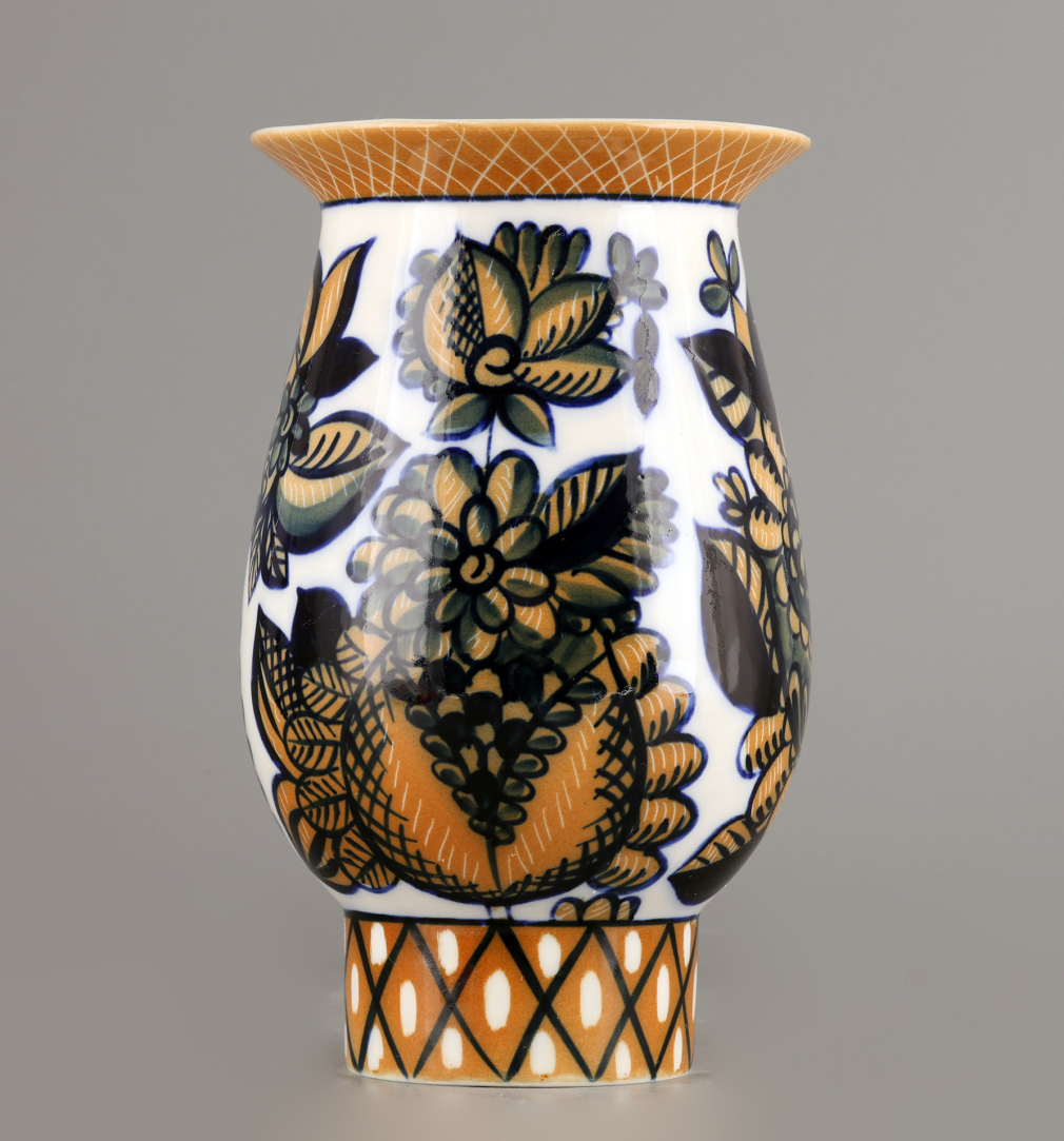 Ваза Цветы. Городецкий 00174-25