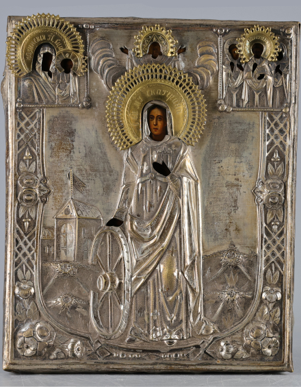 Икона Святая мученица Екатерина - фото - 3