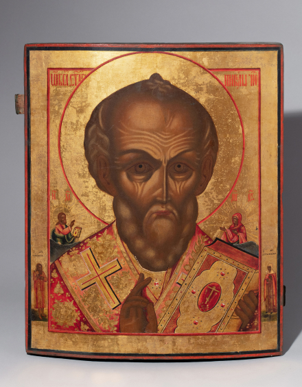 Икона Святой Николай Чудотворец Отвратный - фото - 2