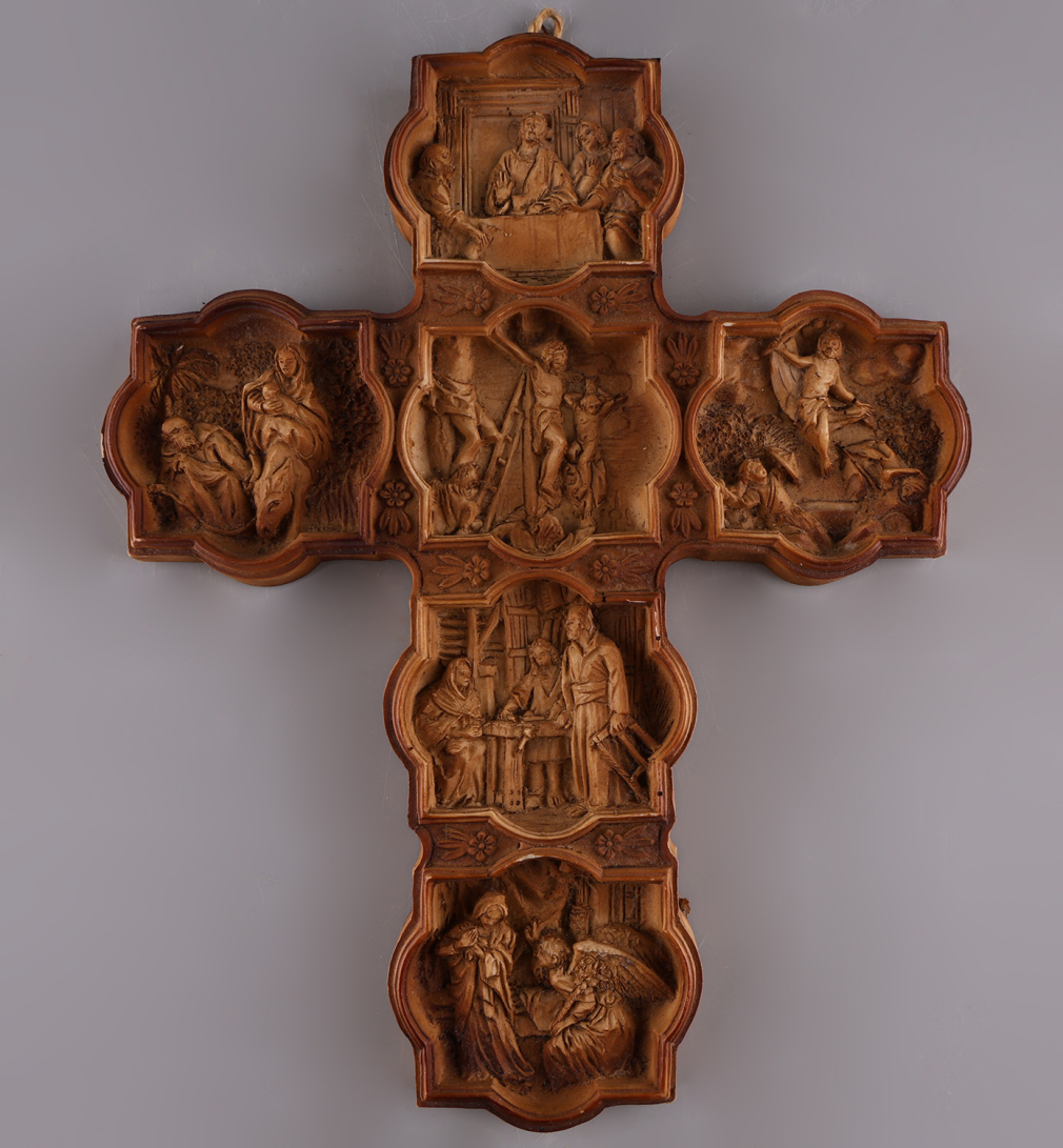 Крест со сценами из Нового Завета - фото - 1