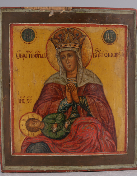 Икона Богородица Умиление - фото - 2