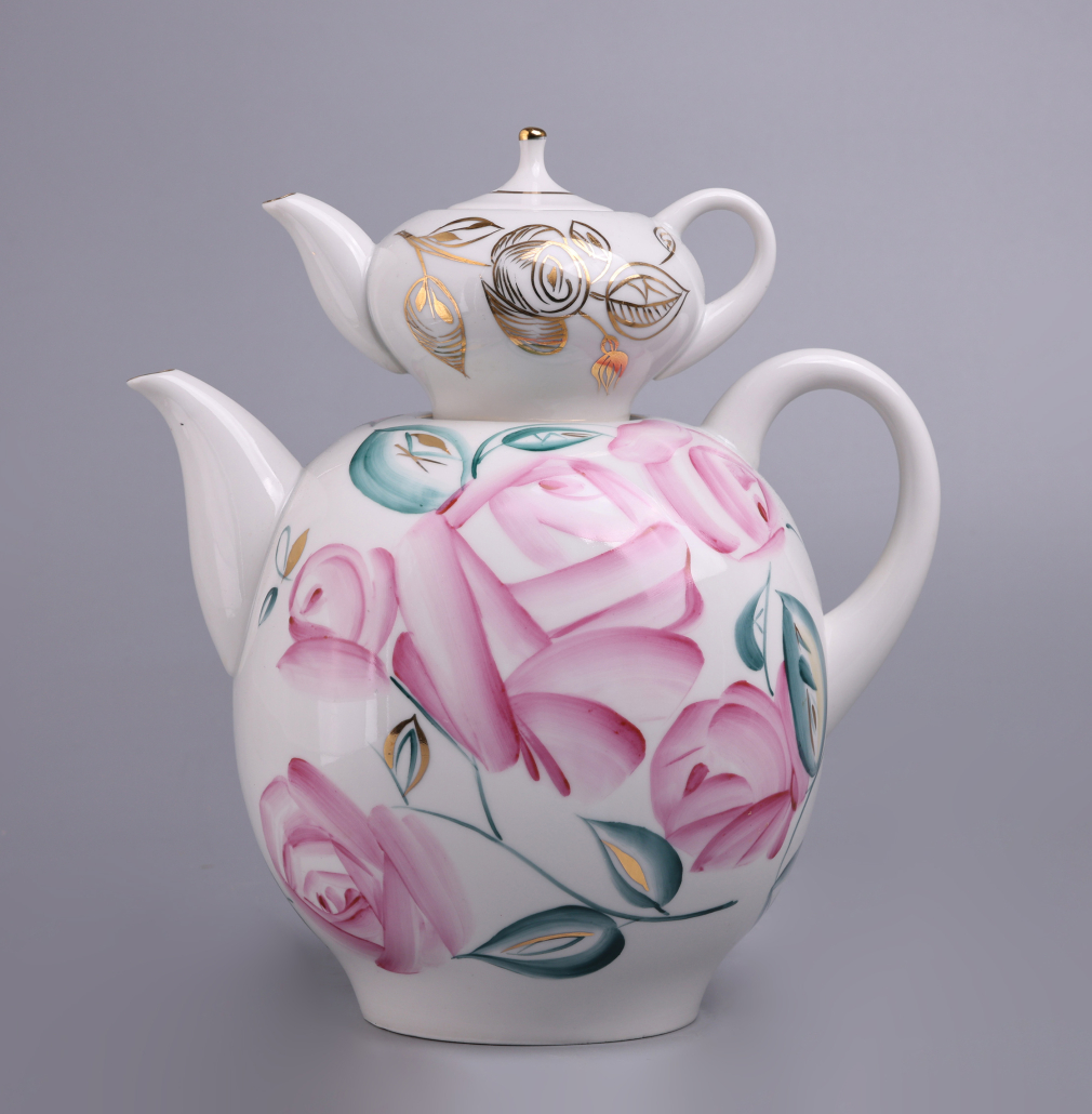 Комплект чайников Розы - фото - 2