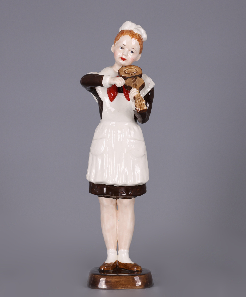 Скульптура Скрипачка/ Щукина Наталья - фото - 3