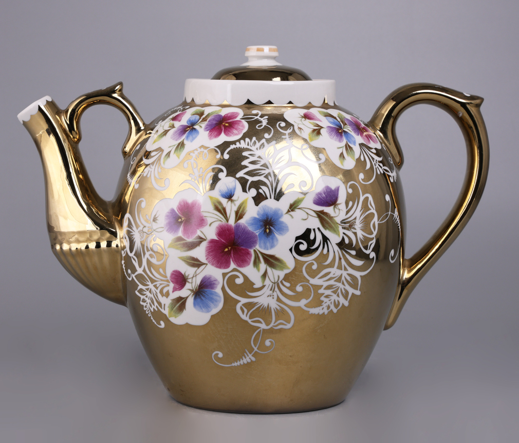 Чайник доливной Анютины глазки - фото - 2