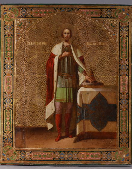 Икона Святой Князь Александр Невский - фото - 2