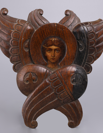 Резная фигура Шестикрылый Серафим - фото - 3