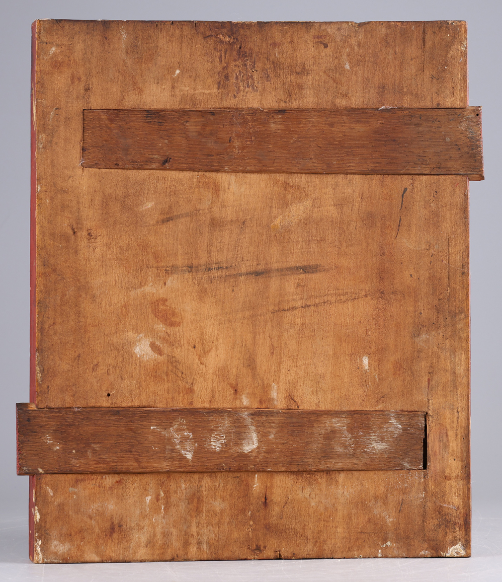 Икона Богородица Владимирская с предстоящей святой Ольгой 0044-26