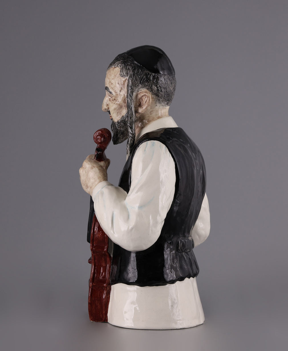 Скульптура Еврей-скрипач/ Наталья Щукина 0053-26