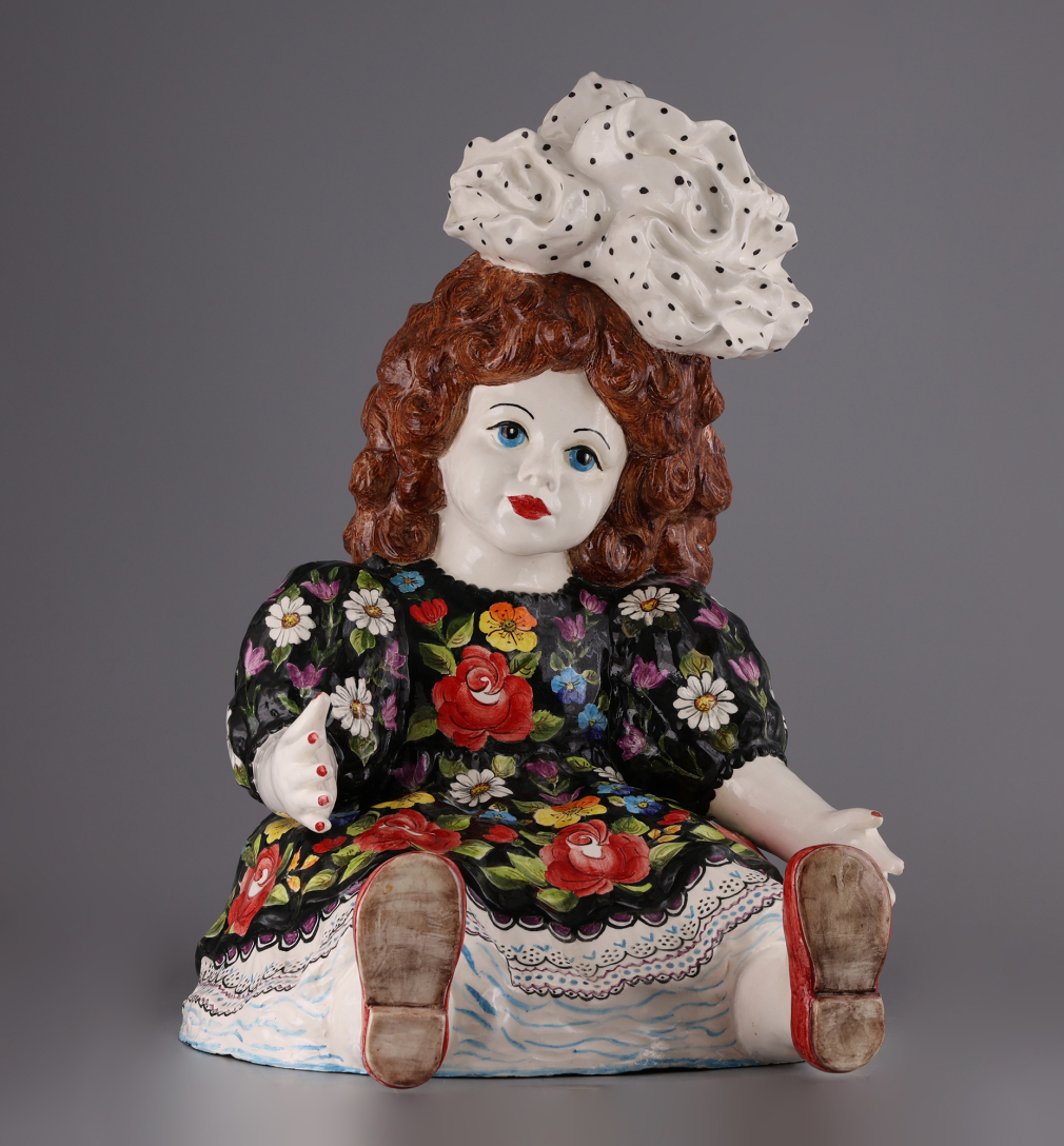 Скульптура Кукла Маша/ Наталья Щукина - фото - 4