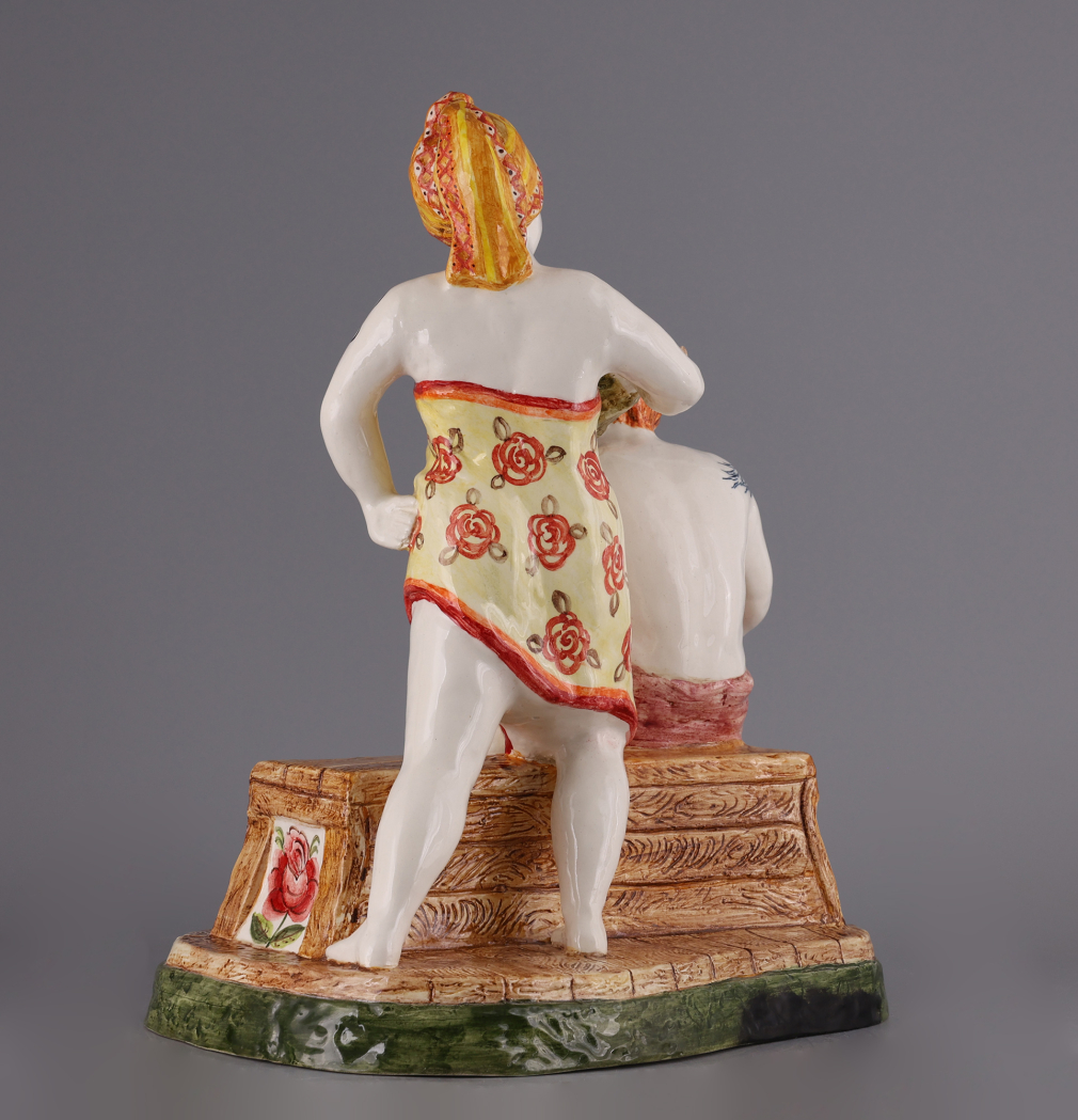 Скульптурная композиция Русская баня/ Наталья Щукина 0055-26