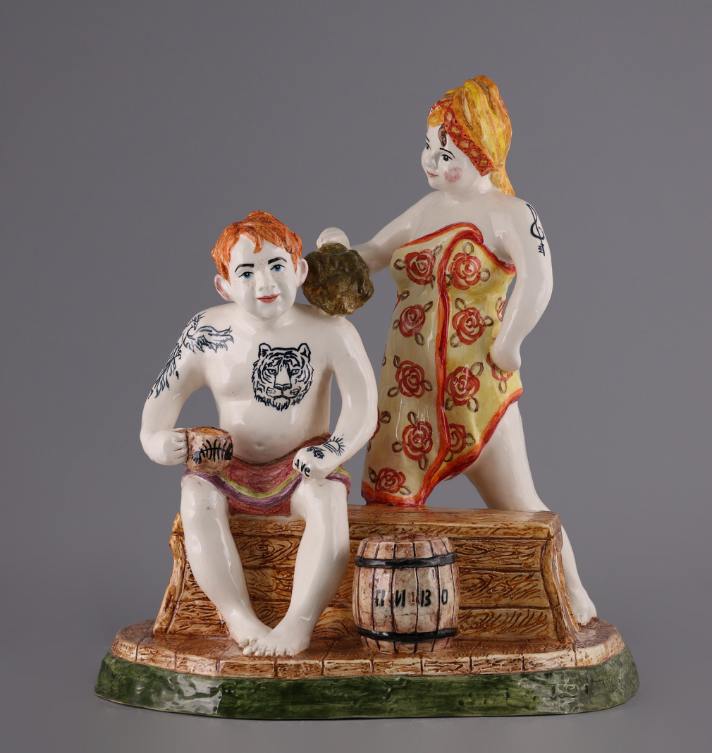 Скульптурная композиция Русская баня/ Наталья Щукина - фото - 3