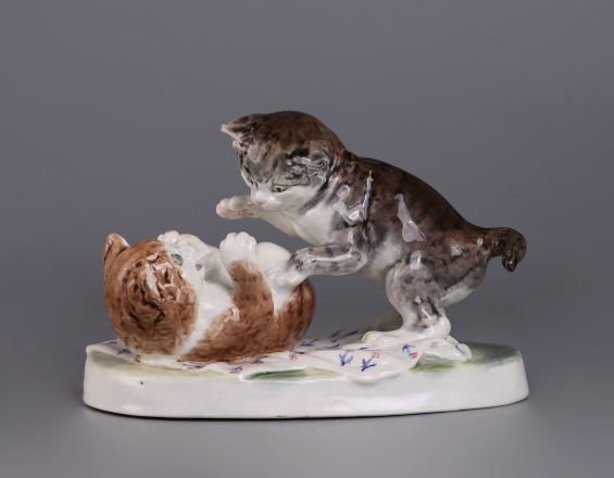 Скульптура Играющие котята - фото - 4