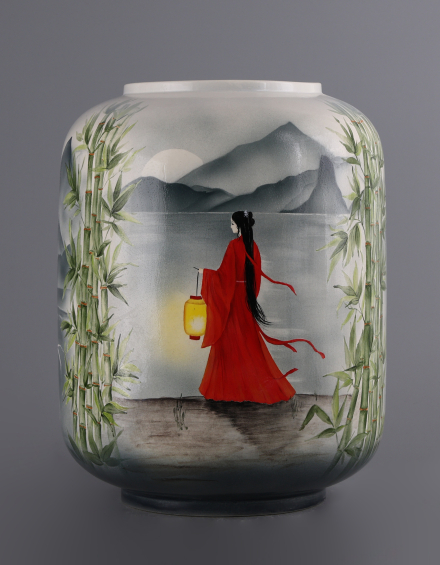 Ваза в китайском стиле - фото - 3