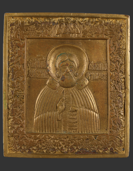 Икона Святой Сергий Радонежский - фото - 2