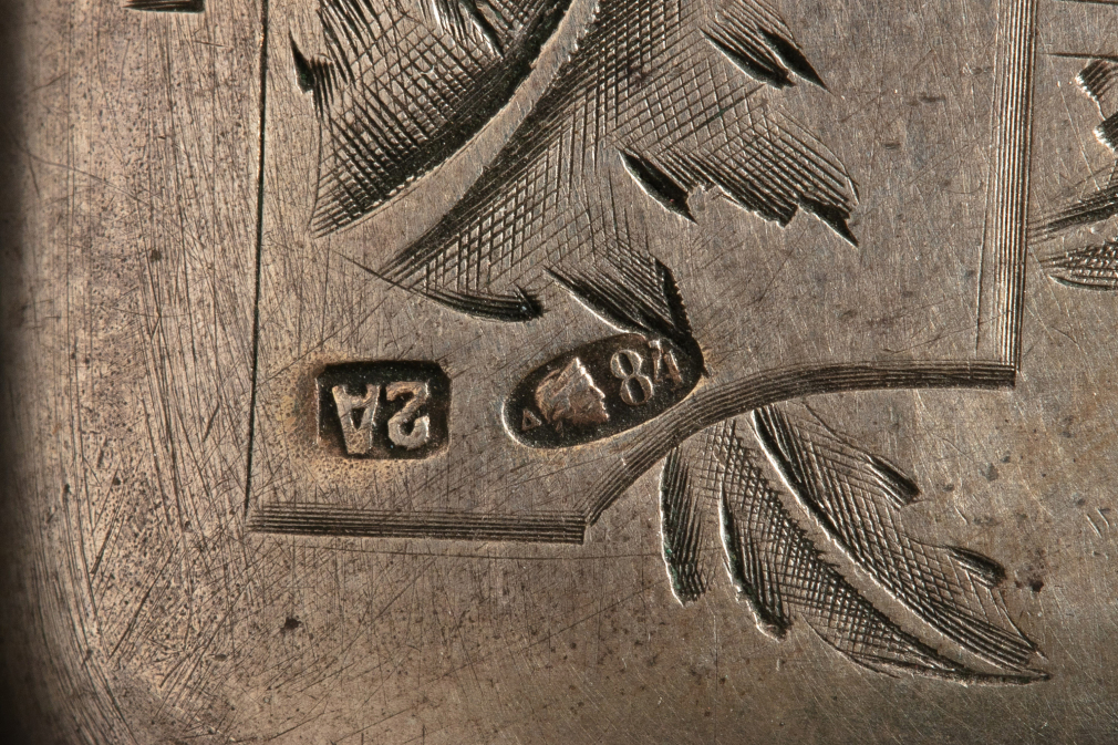 Серебряная дамская сумочка в стиле модерн 440-16