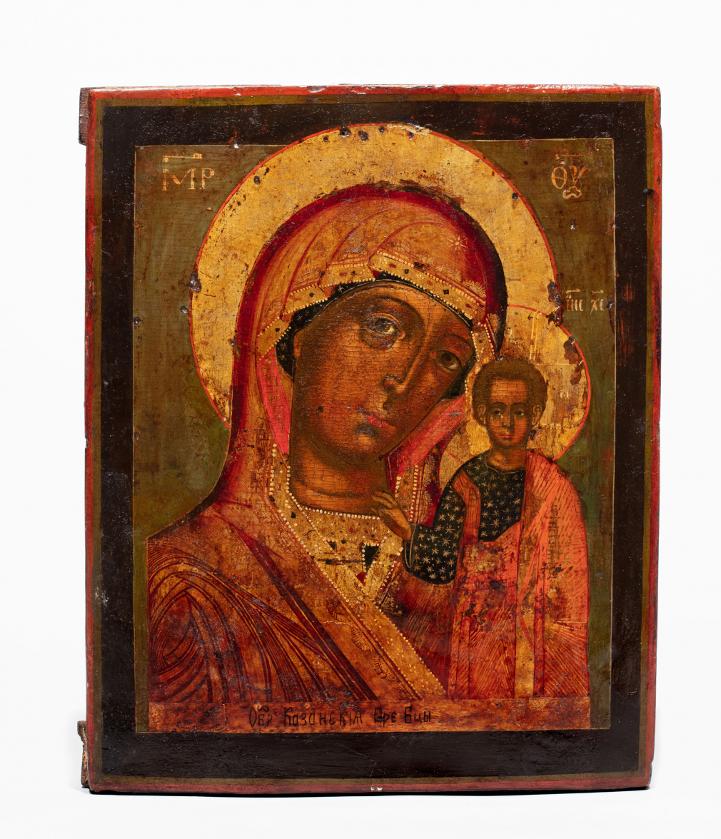 Икона Богородица Казанская. XVIII век 362-17