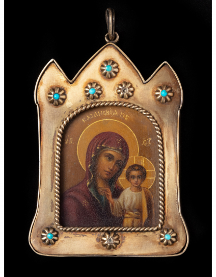 Икона Богородица Казанская - фото - 6