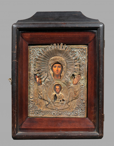 Икона Богородица Знамение - фото - 8