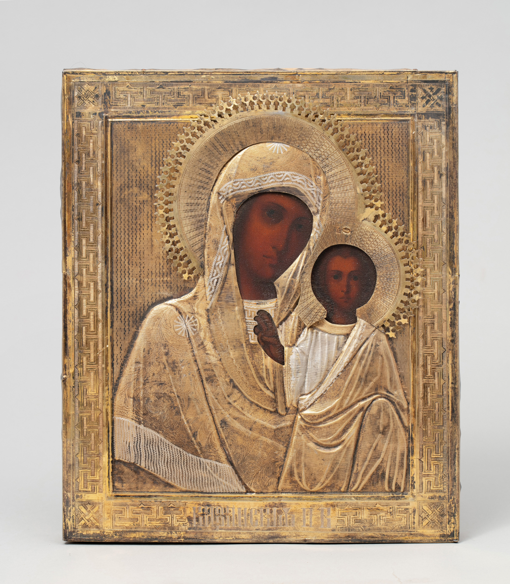 Икона Богородица Казанская 32-17