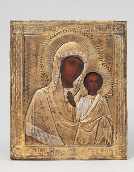 Икона Богородица Казанская - фото - 8