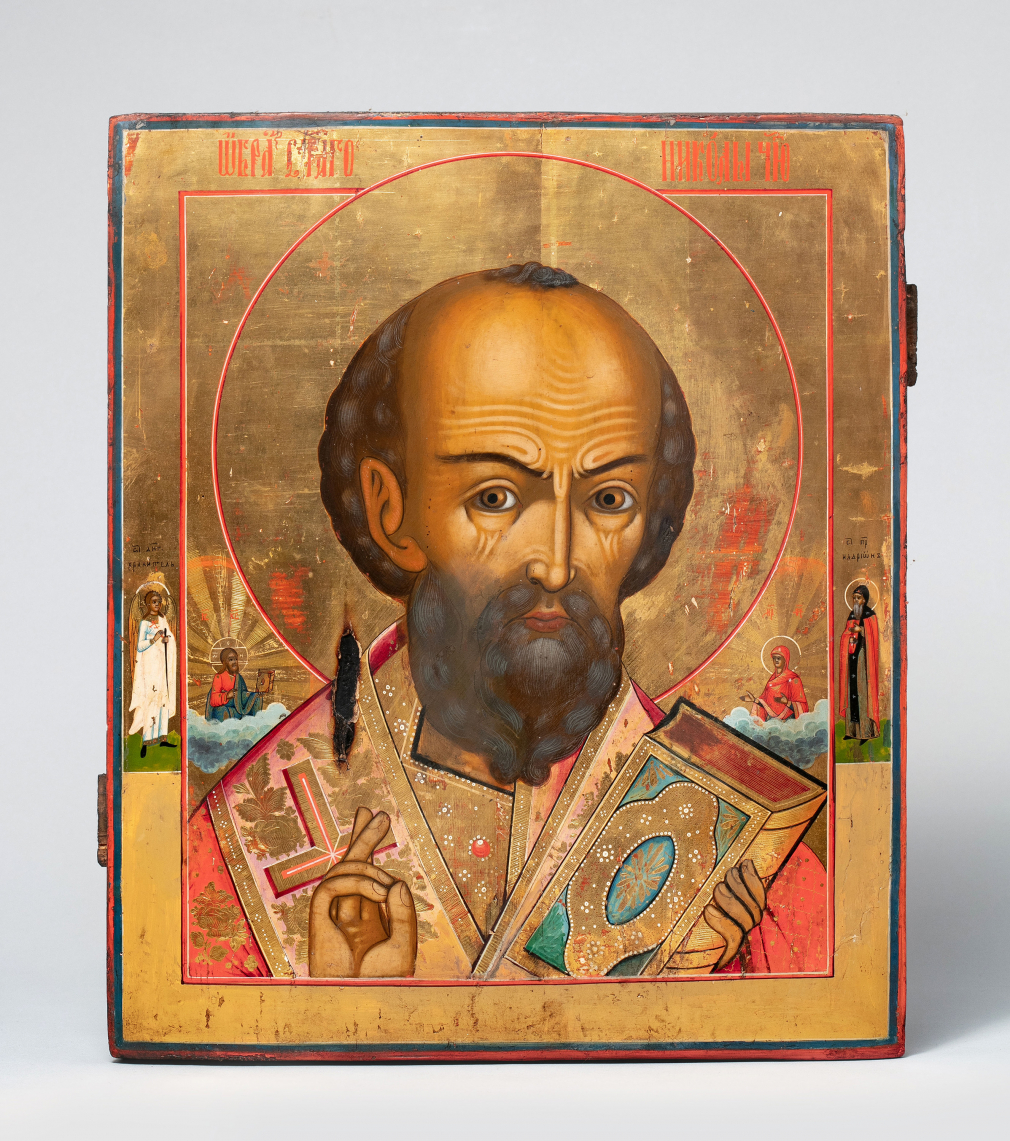 Икона Святой Николай Чудотворец/Отвратный 392-16