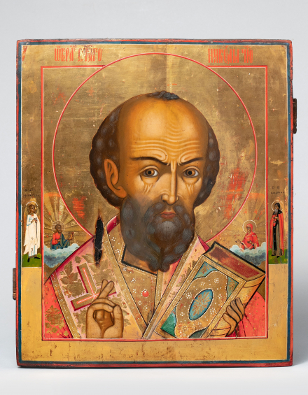 Икона Святой Николай Чудотворец/Отвратный - фото - 6