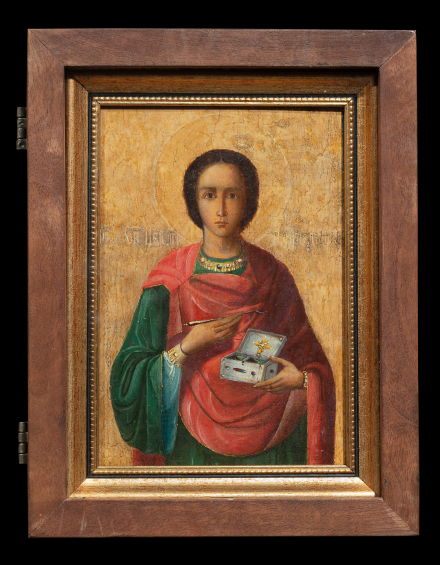 Икона Святой Пантелеимон целитель - фото - 5