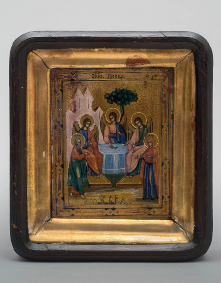Икона Троица Ветхозаветна - фото - 3