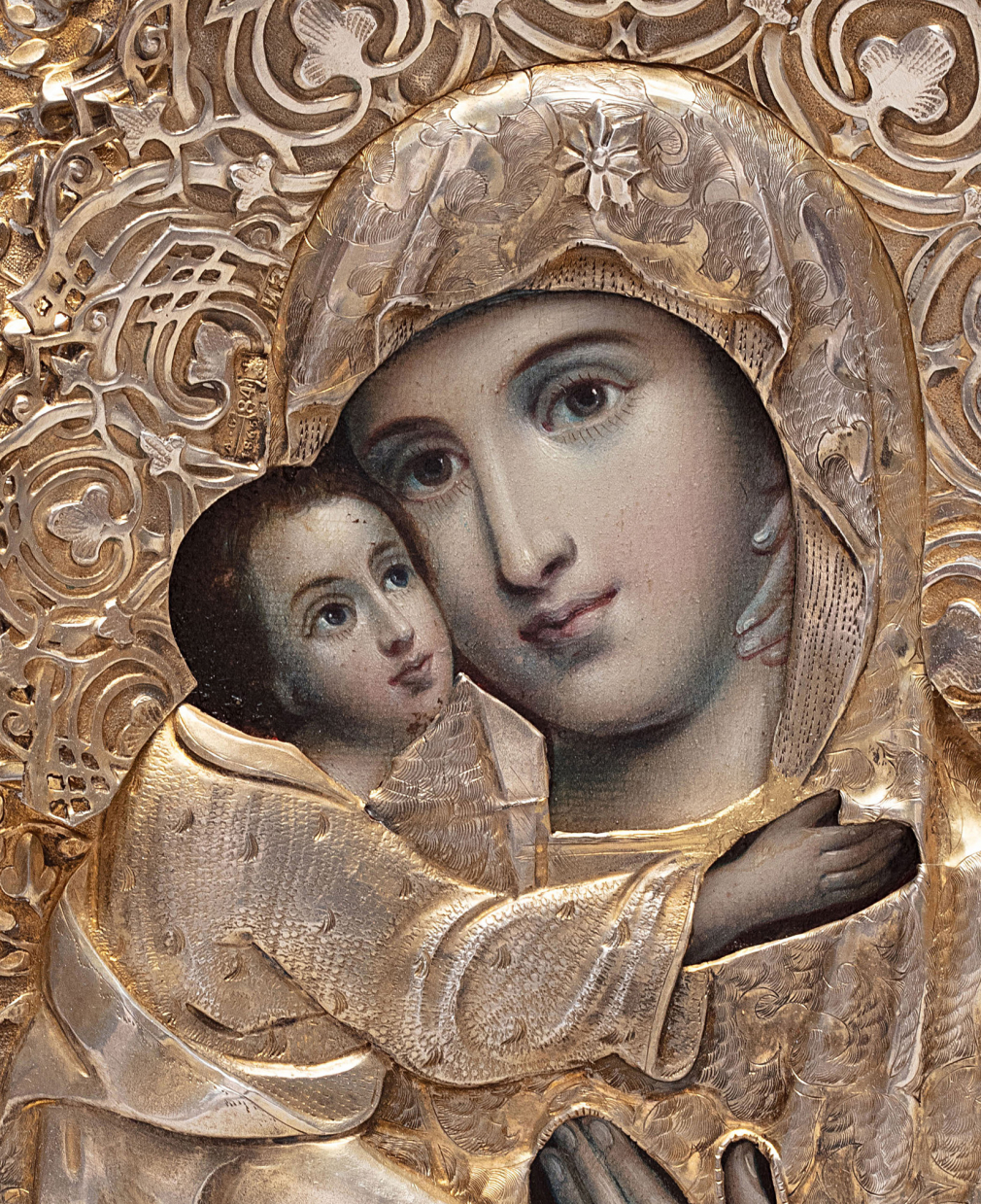 Икона Богородица Владимирская 39-13